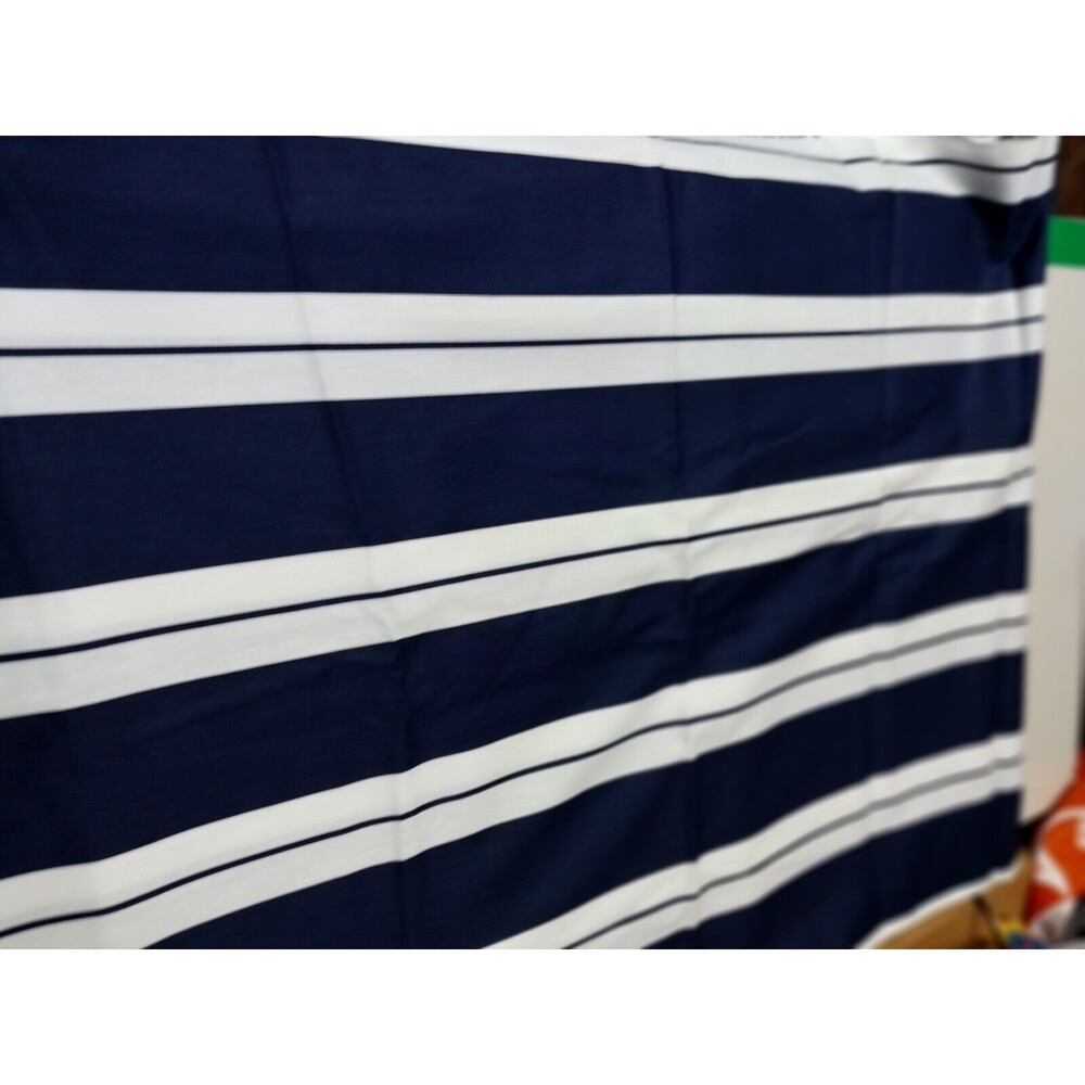 3 Yards Cotton Fabric Cranston Print Works Schwartz Liebman Textiles Blue& White